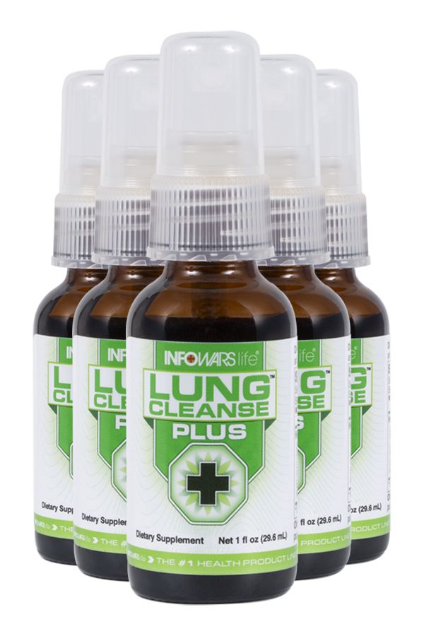 Lung Cleanse 5-Pack - Breathe Easy - Infowars Life